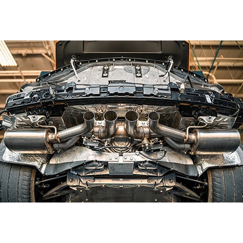 Corsa 3.0" Cat-Back Exhaust with No Tips | 2023-2024 Chevrolet Corvette Z06 (21111/3)