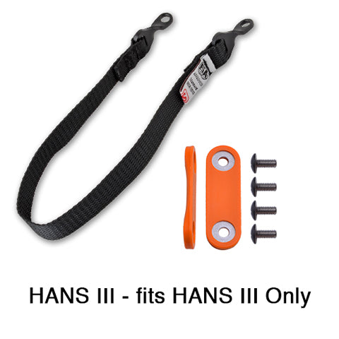 HANS Single End Fitting Tether - Pair (TK14513/14/17)