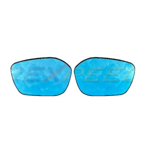 Rexpeed Blue Polarized Side Mirrors with Heat | 2022+ Honda Civic (H06)