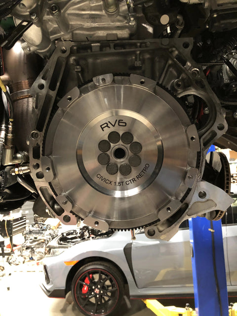 RV6 Retro Flywheel Kit | 2016-2021 Honda Civic 1.5T Base & Si (CIVICX_1.5T_RETRO_FW)