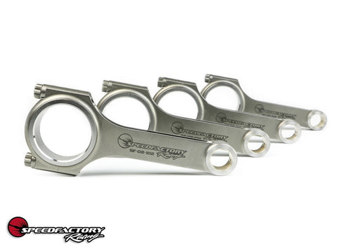 SpeedFactory Racing D16 H-Beam Connecting Rods | 1988-2005 Honda Civic, and 1986-1989 Acura Integra (SF-02-102)