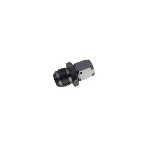 System1 Designs Swivel Expander Fitting | Female -6an to Male -8an | Black
