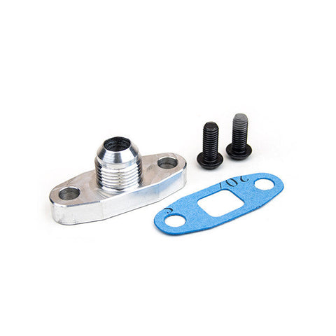 System1 Designs T3/T4 Oil Drain Flange / Male 10an | (8410) - Modern Automotive Performance
 - 1