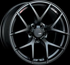 SSR Wheels GTV03 Flat Black 18x8.5 | 5x114.3 (T618850+4005GMB