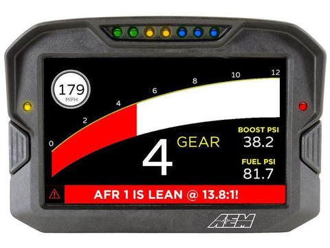 AEM CD-7LG Carbon Logging Display w/ GPS (30-5703)