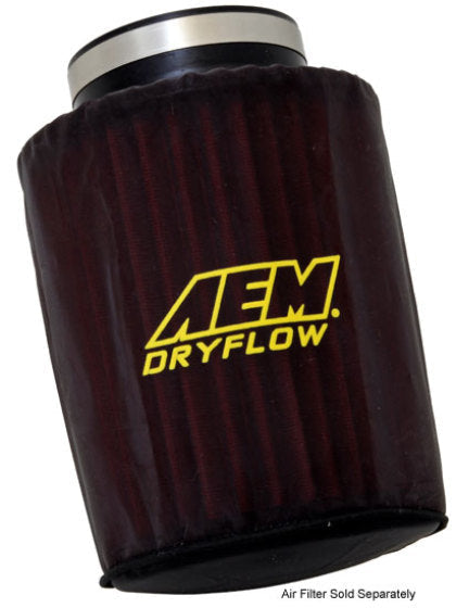 AEM Air Filter Wrap 6 inch Base 5 1/8inch Top 7 1/8 inch Tall (1-4007)