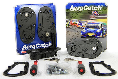 Aerocatch Hood Pins Plus Flush Locking Kit (120-2100)