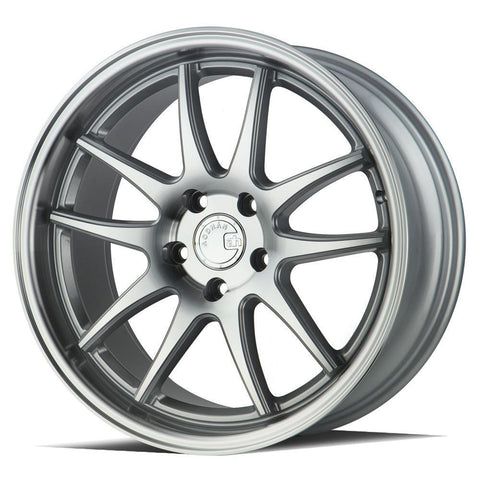 AodHan DS02 Wheels - 5x114.3 18" - Silver w/Machined Face
