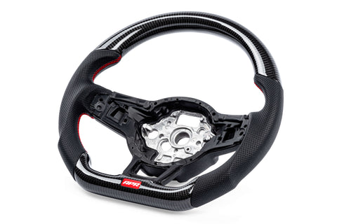 APR Tuning Red Stitching Carbon Fiber Steering Wheel | 2015 - 2020 Volkswagen MK7 GTI/GLI (MS10020)