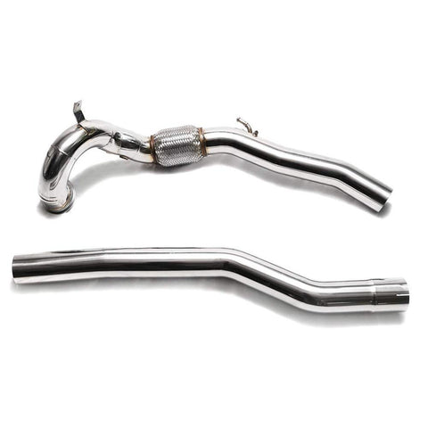 Armytrix Sport Cat-Pipe w/200 CSPI Catalytic Converters / Secondary Downpipe | 2013-2020 Audi S3 8V / VW Golf R MK7 (AWVSR-CD)