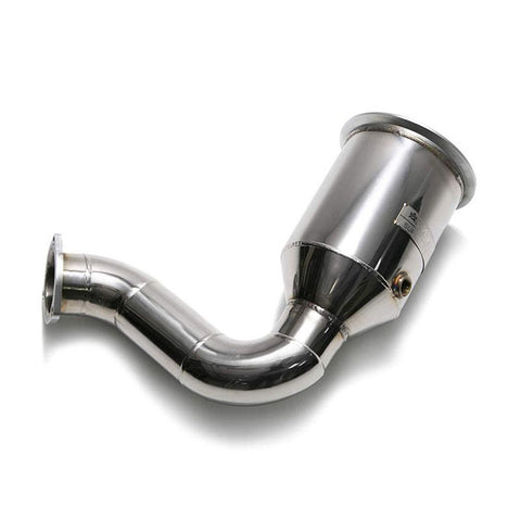 Armytrix Sport Cat Main Downpipe w/200 CPSI Catalytic Converters | 2018+ Porsche Cayenne (PE3T1-CD)