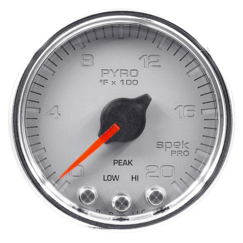 Autometer Spek-Pro 2 & 1/16" Pyro. (EGT) Gauge 0-2000F