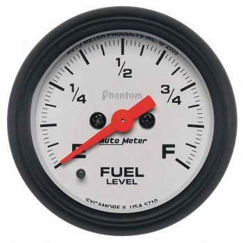 Autometer Phantom Series 2-1/16'' Fuel Level Programmable  0-280 ? Gauge (5710)