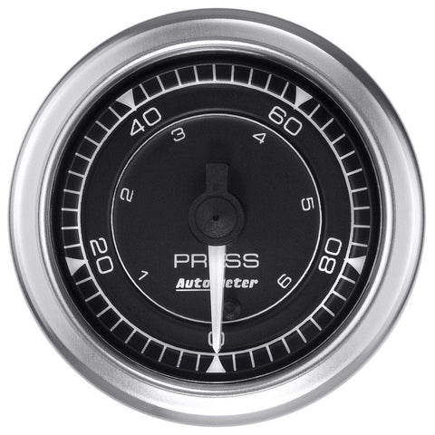 Auto Meter Chrono 2-1/16" 0-100 PSI Pressure Gauge (8153)