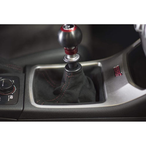 AutoStyled Black Microsuede Short Shift Boot | 2008-2014 Subaru STI (1303060101)