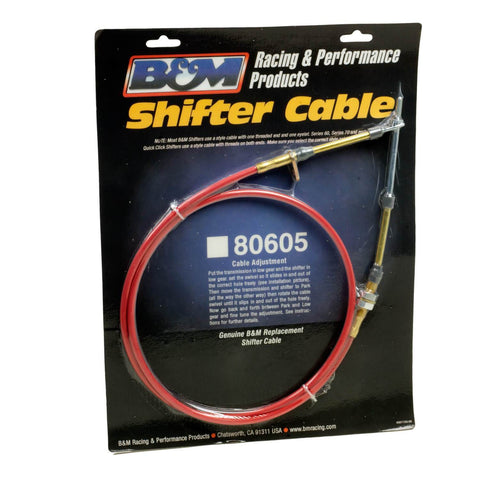 B&M 5' Eyelet End Shifter Cable (80605)