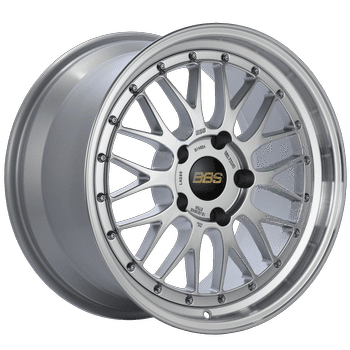 BBS LM Series 5x130 18" Diamond Silver Wheels