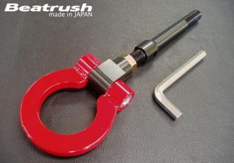 Beatrush Rear Tow Hook | 2008-2014 Subaru Impreza WRX / STI (S106020TF-RS)