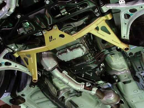 Beatrush Front Lower Arm Bracing | 2008-2014 Subaru WRX STI GRB (S86020PB-F)