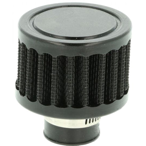 BOOST Products Crankcase Breather Filter with 12mm 15/32" ID Connection Black (IN-LU-050-012)