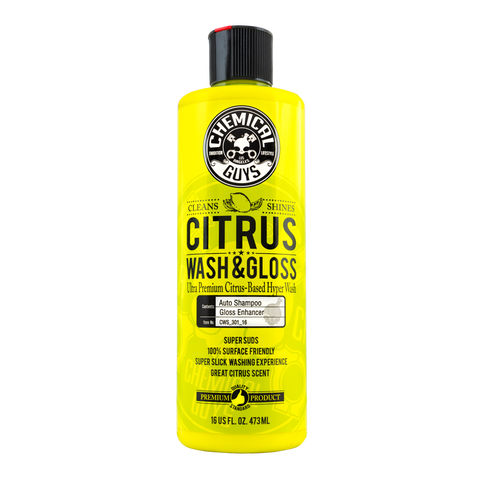 Chemical Guys Concentrated Citrus Wash & Gloss (CWS_301/_04/_16)