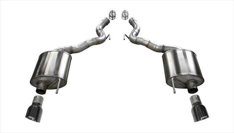 Corsa Sport 2.75" Axle-Back Exhaust | 2015-2017 Ford Mustang GT (14339)