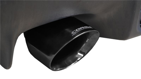 08-14 Evo X Black Sport Dual Rear Cat-back Exhaust by Corsa (14858BLK) - Modern Automotive Performance
 - 2