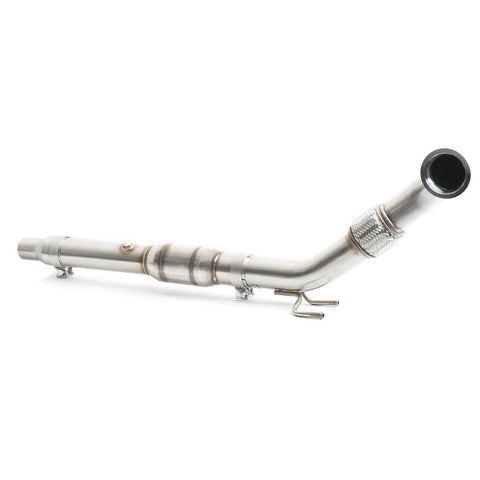 CTS Turbo Downpipe w/ High Flow Cat | 2014-2018 Volkswagen Jetta 1.8T/2.0T (CTS-EXH-DP-0013-CAT)