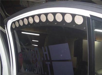 Cusco Rear Window Ventilation Panels | 2008-2016 Mitsubishi Lancer Evolution X (566 828 A)