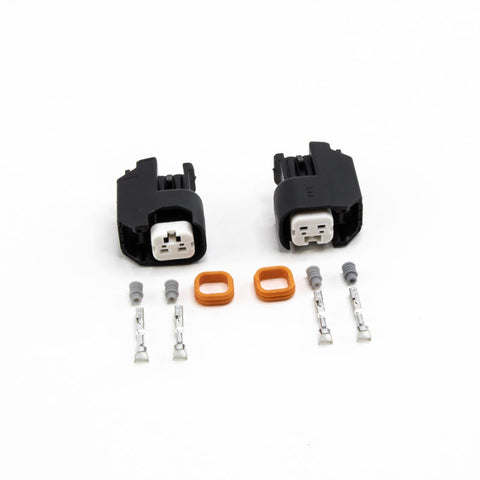 DeatschWerks USCAR Electrical Connector Housing & Pins for Re-Pining - Case of 50 (conn-uscarx-cs)