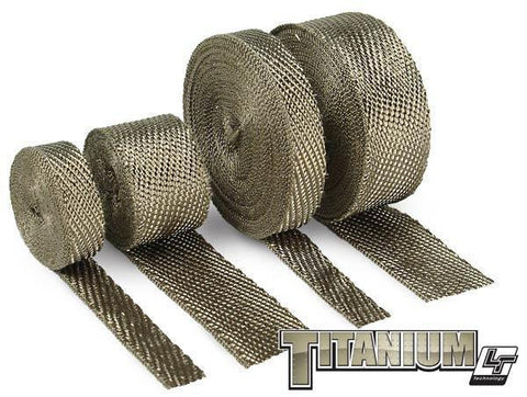 Titanium Exhaust Wrap with LR Technology - 2" wide x 25' roll by DEI - Modern Automotive Performance
 - 1