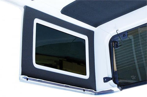 Jeep Wrangler Side Window Kit - '11-Up 4-Door, White by DEI - Modern Automotive Performance
