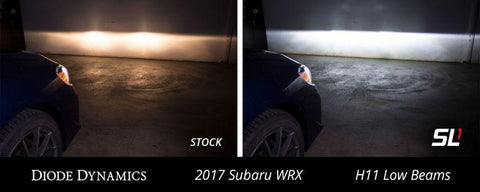 Diode Dynamics SL1 H11 LED Bulbs | 2015-2021 Subaru WRX/STI, 2006-2015 Mazda Miata, and 2012-2016 Honda Civic Si (DD0217P)