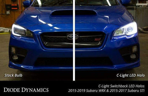 Diode Dynamics C-Light Switchback LED Halos | 2015-2019 Subaru WRX/STI (DD2016)