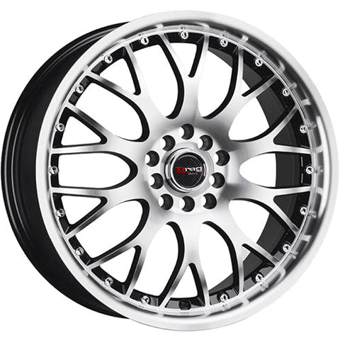 Drag Wheels DR19 Series 5x100/5x114.3 17x7.5in. 45mm. Offset Wheel (DR191775054573C)