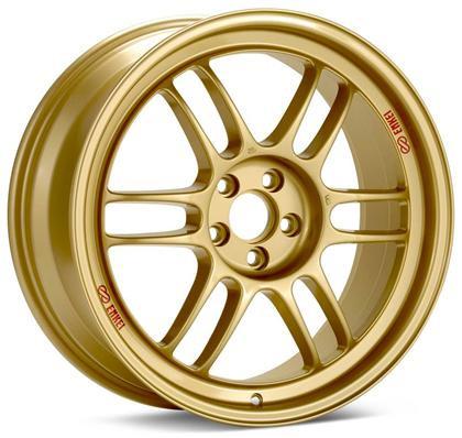 RPF1 17x8 5x114.3 45mm Offset 73mm Bore Gold Wheel by Enkei - Modern Automotive Performance
