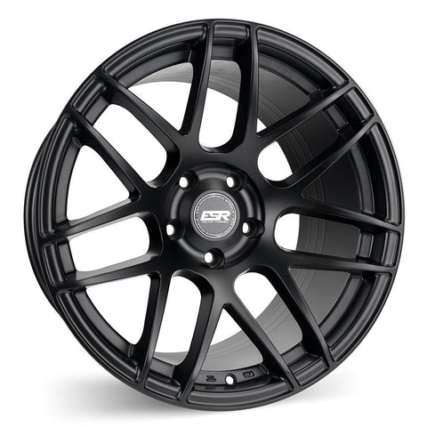 ESR RF1 5x114.3 18" Matte Black Wheels