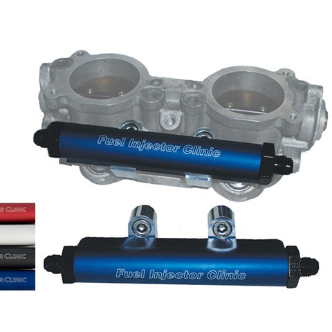 Fuel Injector Clinic '04 -'06 STi or '05-'06 Legacy GT Top Feed Conversion Fuel Rails with -6 Fittings / RL STi -6/-6