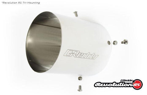 GReddy Revolution RS SS Exhaust Tip - 105mm Diameter/150mm Length (11001144)