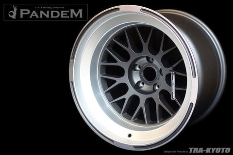 GReddy Pandem 6666 Wheels 18x11 -40 5-100 Gunmetal | Universal  (66811400G)