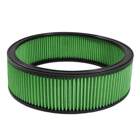Green Filter Round Air Filter - 14.00" OD / 12.00" ID / 4.00" Height (2030)