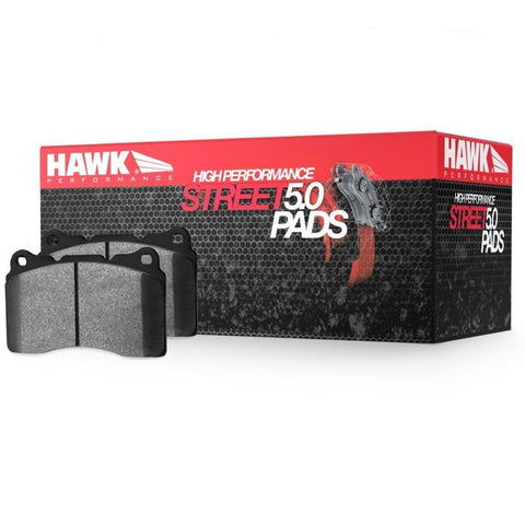 Hawk HPS 5.0 Rear Brake Pads | 2016-2021 Honda Civic Base/Si/Type-R (HB900B.572)