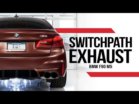 AWE Track Exhaust Conversion Kit | 2018-2022 BMW M5/Competition F90 4.4L Turbo (3820-41012)