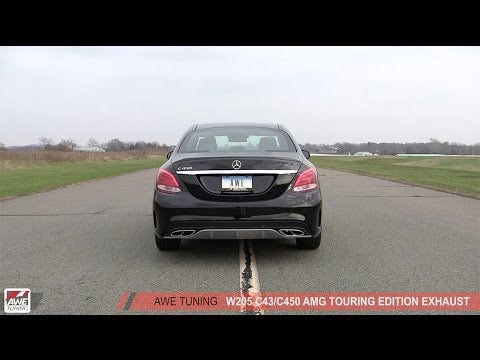 AWE Track to Touring Exhaust Conversion Kit | 2015-2021 Mercedes-Benz C43 / C450 / C400 W205 3.0L Turbo (3815-11012)