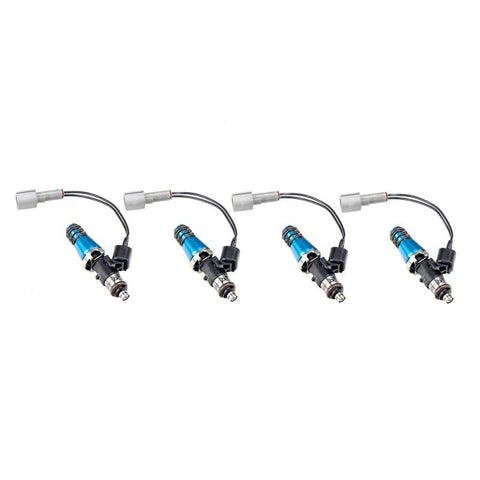 Injector Dynamics 1700cc Injectors - 30mm Length - 11mm Blue Top - Denso Lower Cushion Set of 4 (1700.30.01.60.11.4)