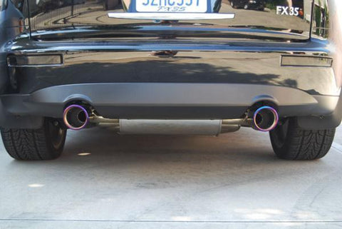 Invidia Rolled Ti-Tip Cat-Back Exhaust System | 2003-2008 Infiniti FX35/45 (HS03IFXGIS)