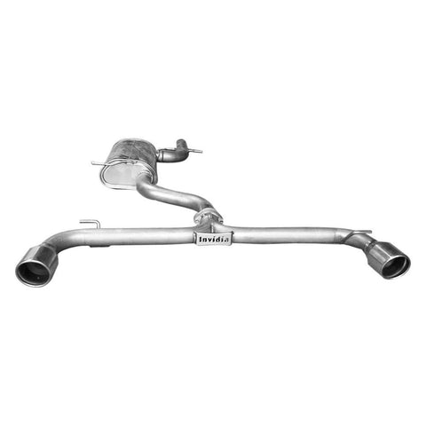 Invidia Q300 Stainless Steel Cat-Back Exhaust System with Titanium Rolled Tip | Multiple Fitments (HS13GF7G3T)