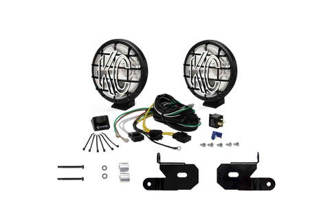 KC HiLites KC A-Pillar Light Kit: Pro6 LED - Driving Beam | Multiple Fitments (KC97112)