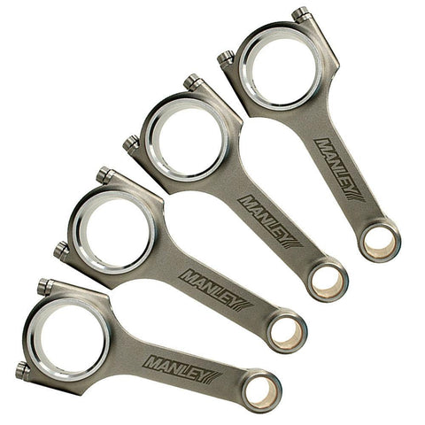 Manley Economical "H" Beam Steel Connecting Rods | 2008-2015 Mitsubishi Evo X (14029-4)