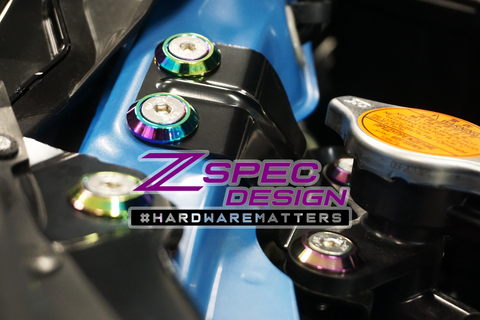 ZSPEC "Stage 3" Dress Up Bolts® Stainless/Billet Fastener Kit | 2022+ Toyota GR86/Subaru BRZ (00843612124425)